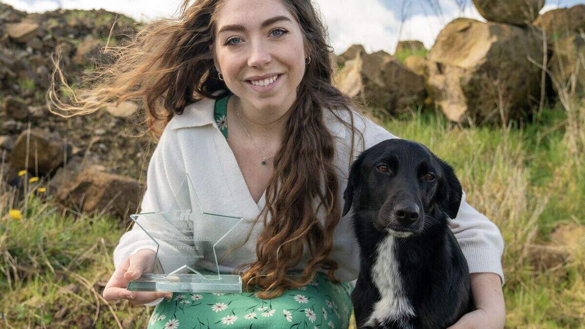 Spirit of NI winner turns her attention to lough crisis after being ...