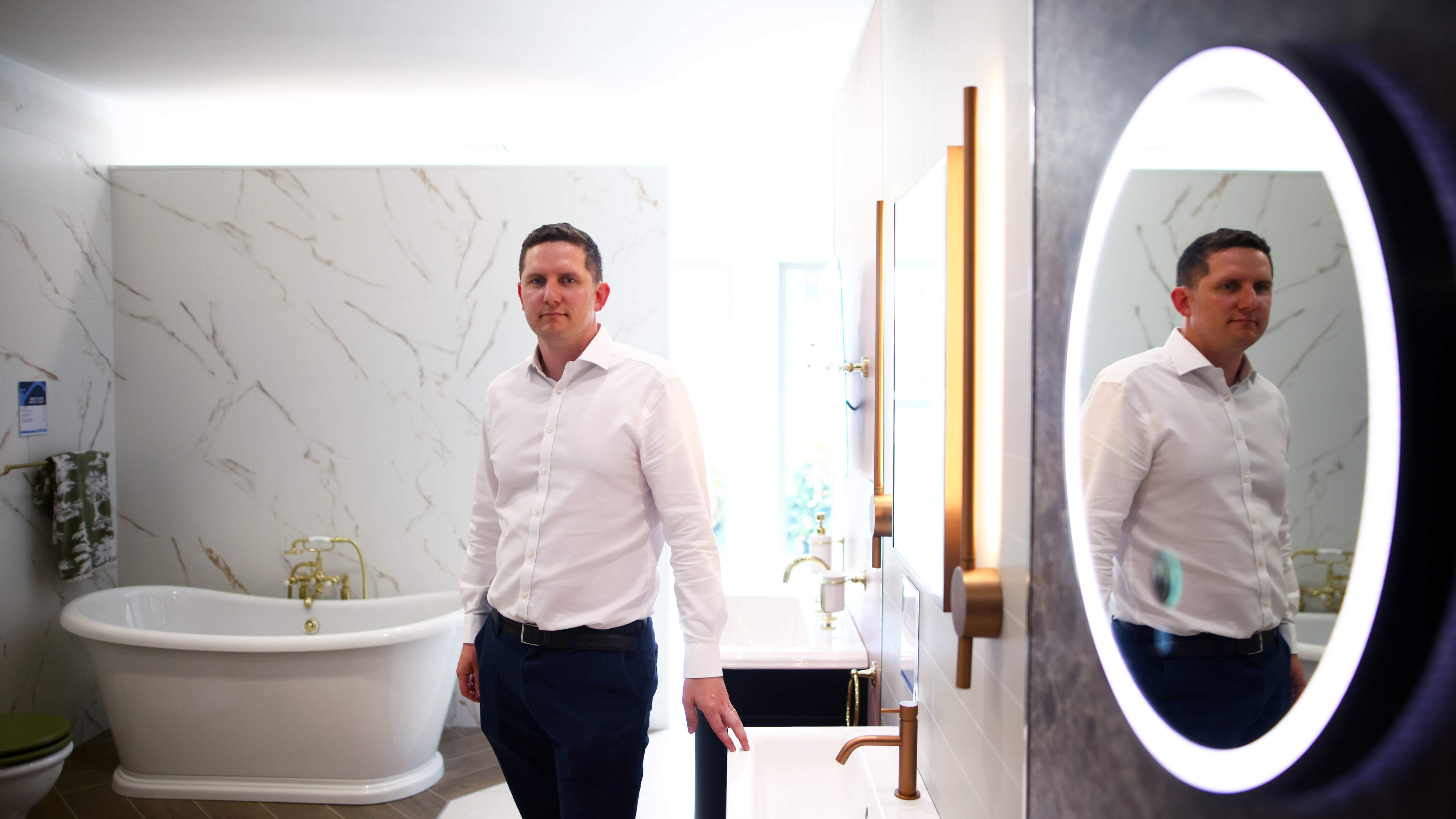 ‘We’ve all moved on from avocado-coloured bathroom suites’: How Belfast business is expanding... and seeing trends change