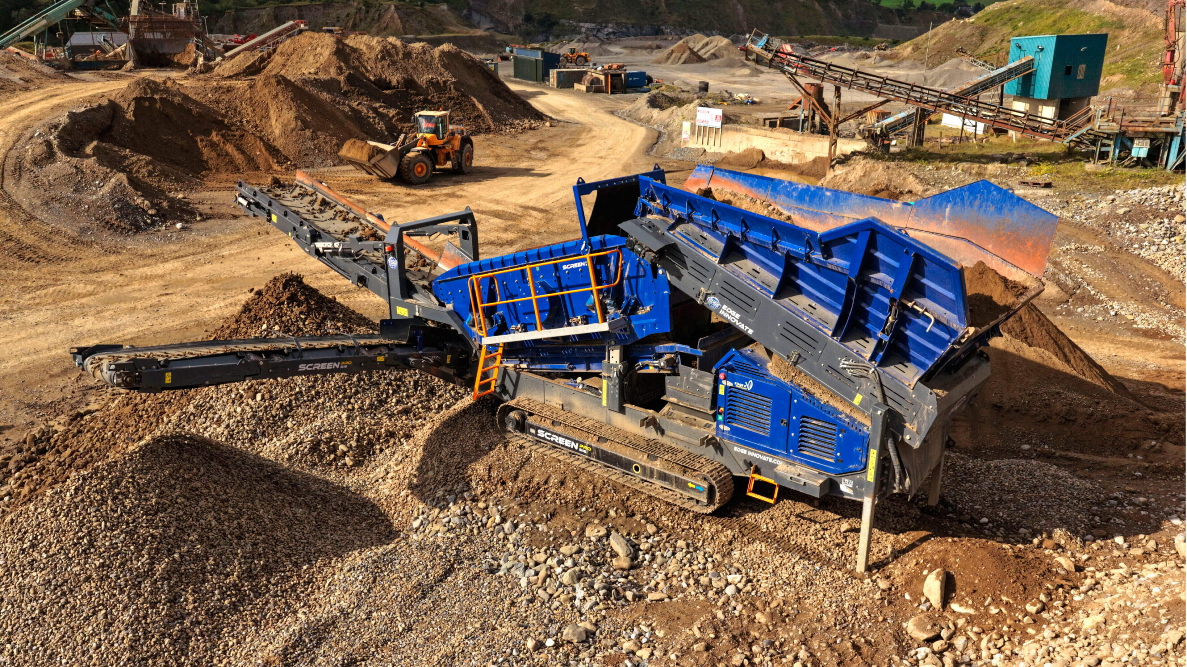 Equipment made by the firm is used in a range of sectors, including in quarrying.