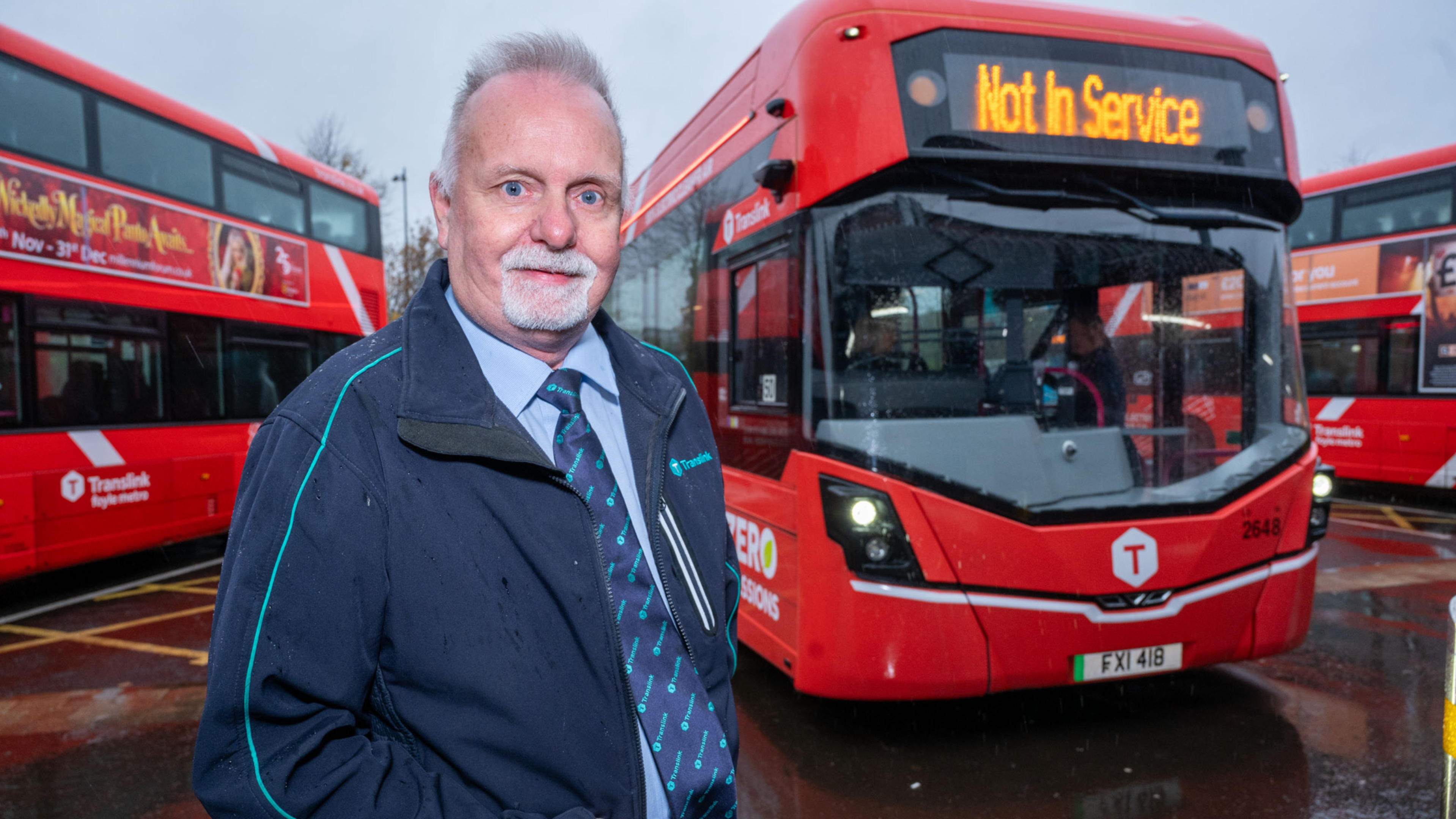Strabane bus driver retires after 50 years in public transport