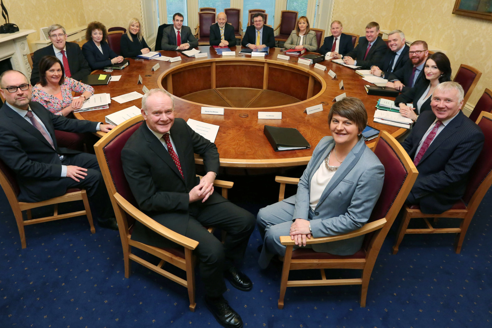 Side by side at the Executive | Belfast Telegraph