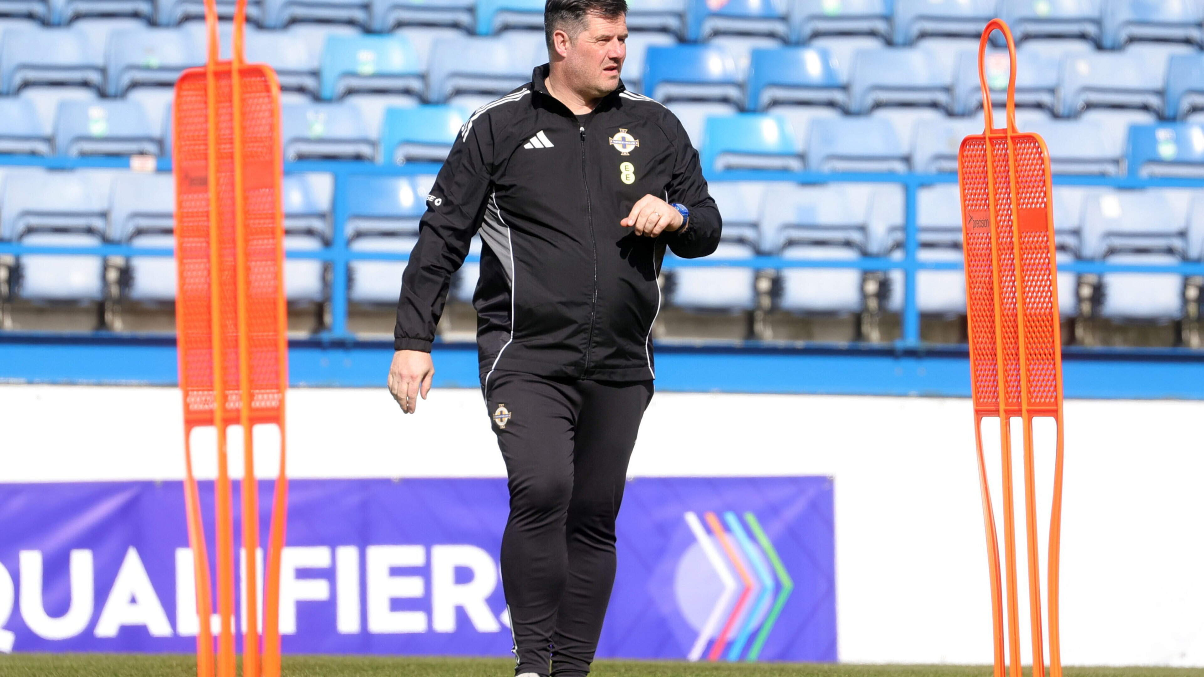 Updates from Mourneview Park as Michael McArdle takes charge of Northern Ireland for first time