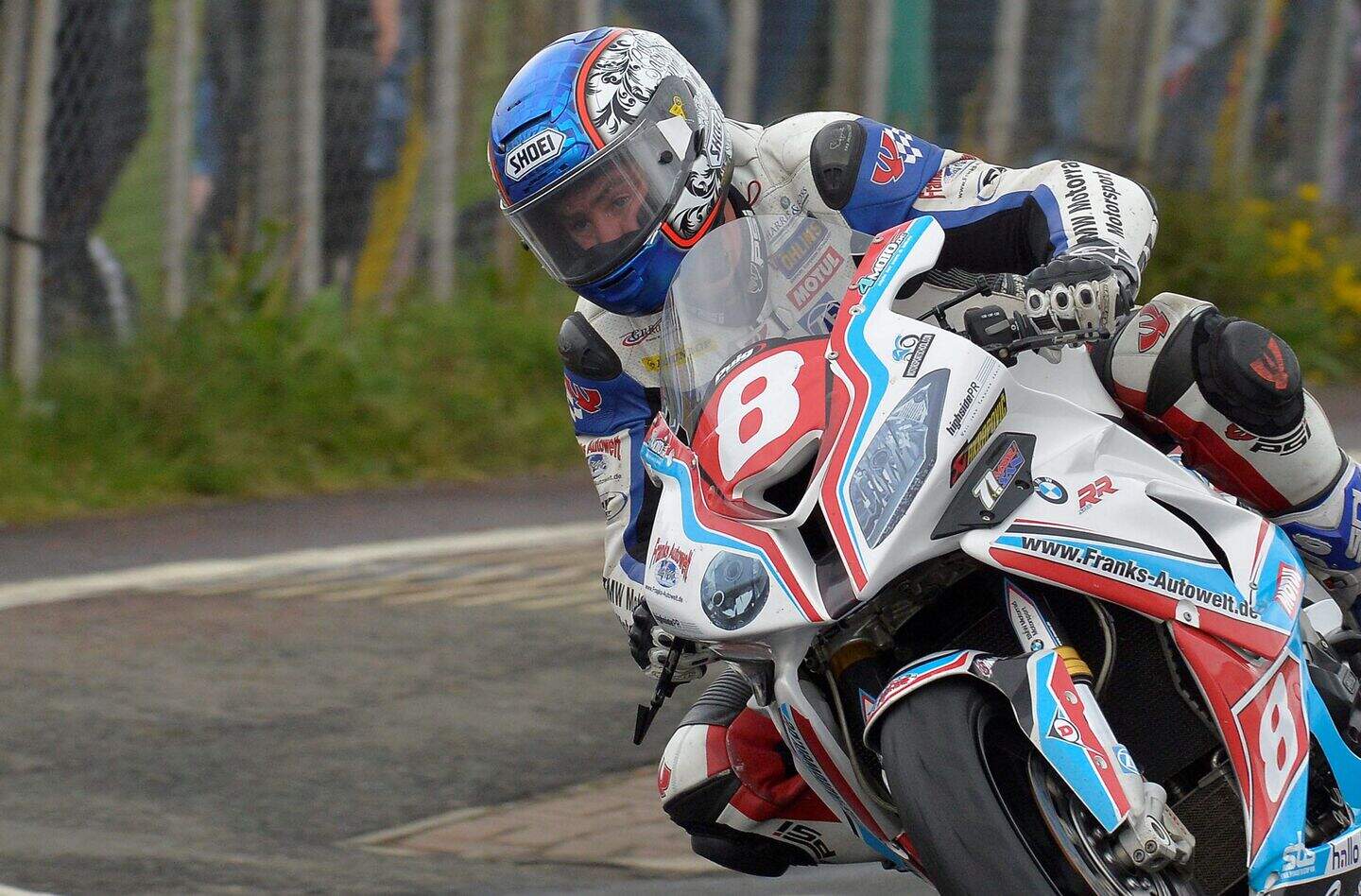 One of the last pictures of tragic road racing star Simon Andrews ...