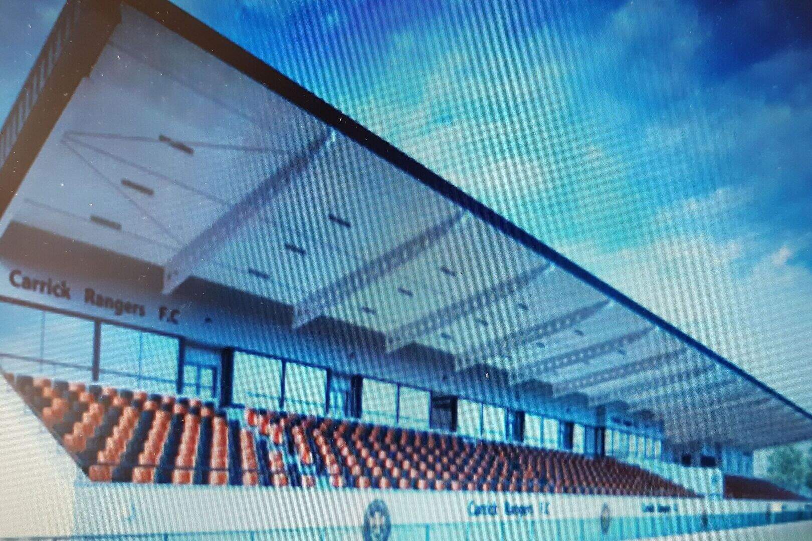 Irish League club gets green light for new stand including bar and gym ...