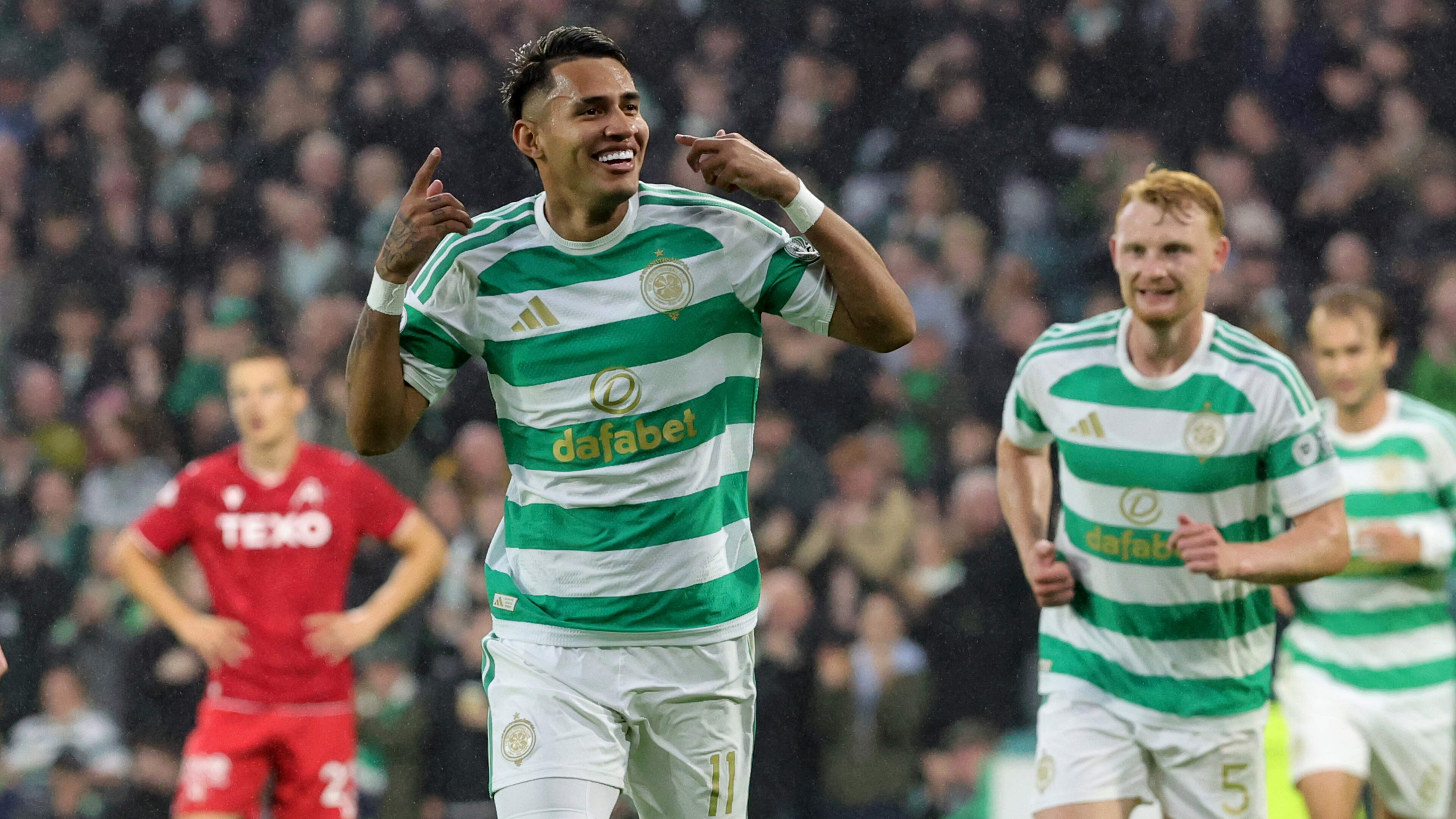 Camilo Duran nets again as Celtic maintain perfect start with win over Aberdeen