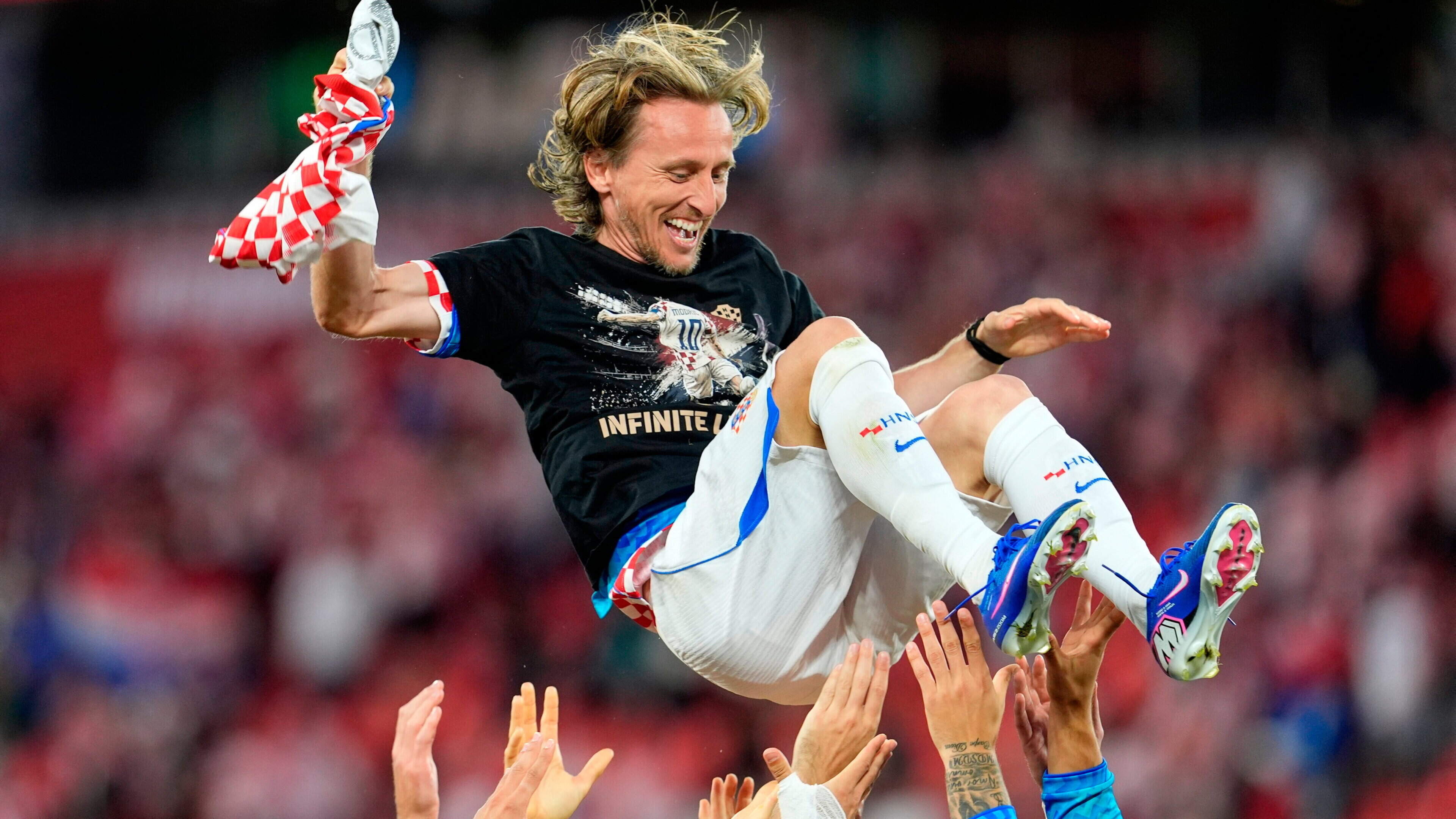 Croatia mark Luka Modric’s 200th appearance with 1-0 win over Panama