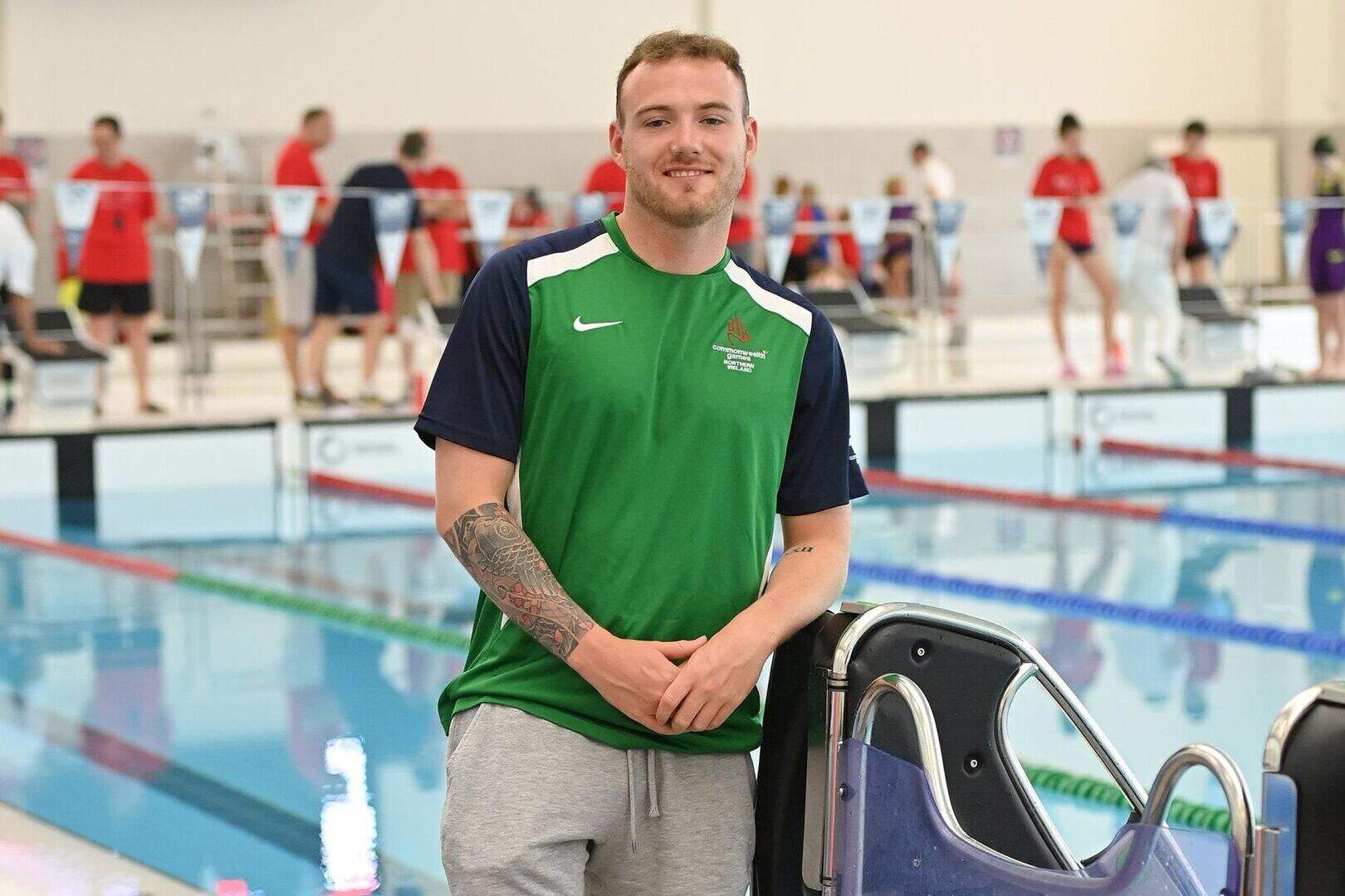 Barry McClements: NI’s Commonwealth swimming hero back where his ...
