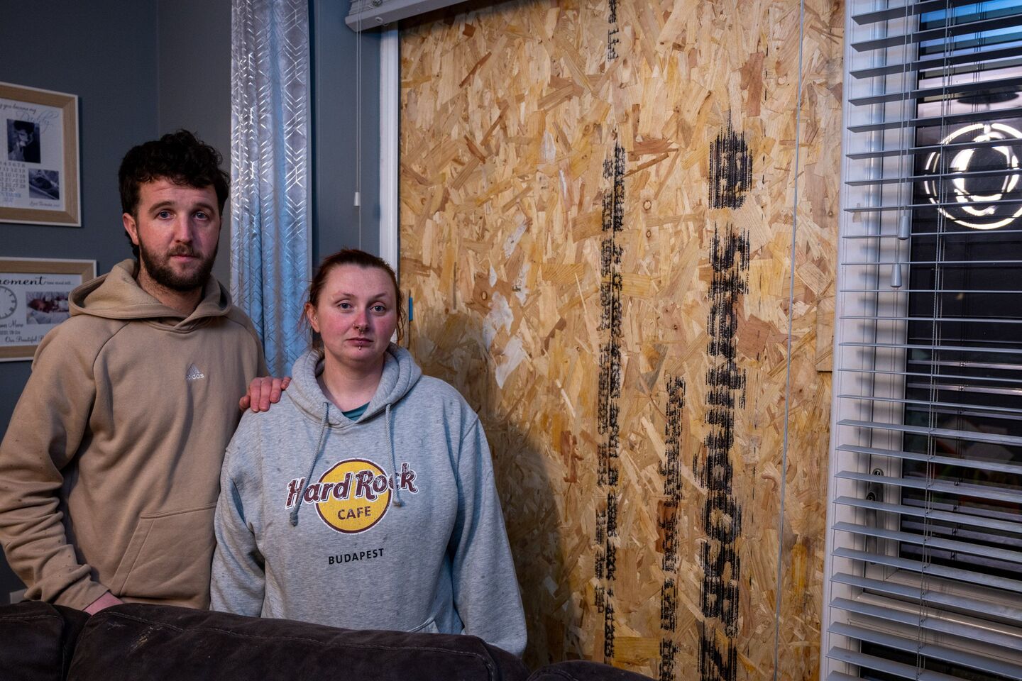 Moment paint hurled at Derry family home in ‘sectarian attack’ caught ...