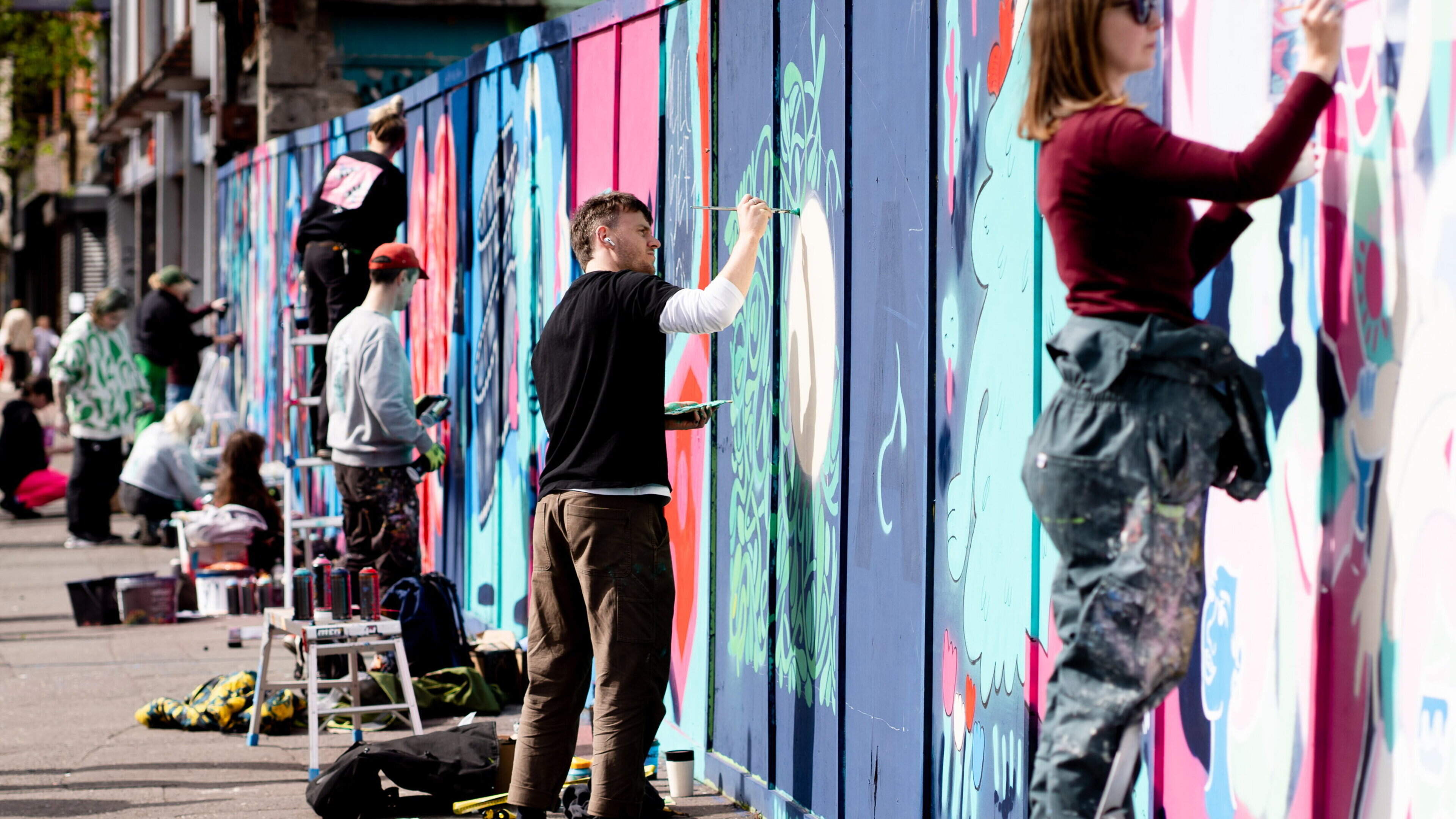 Belfast’s walls set to burst with colour as Hit the North street art festival returns