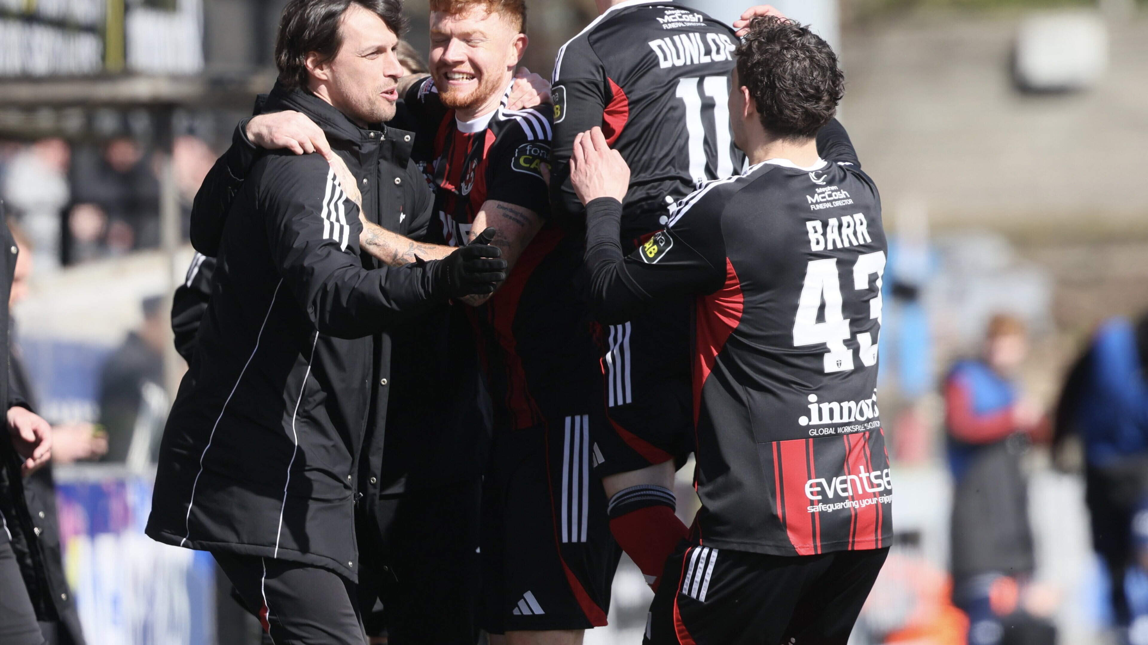 Updates from Promotion/Relegation Play-Off as Annagh United battle Crusaders for top-flight spot