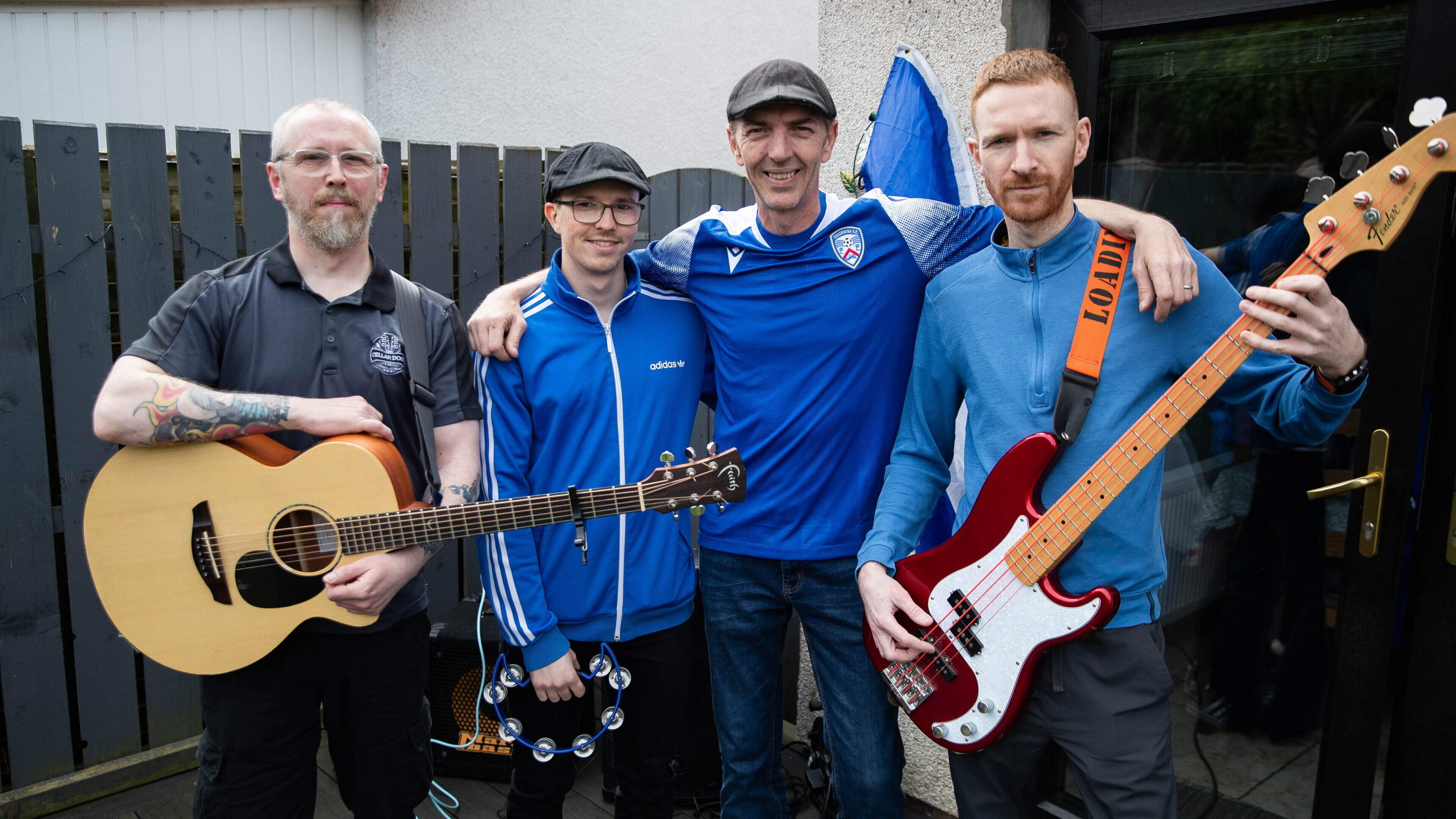 Band backing Coleraine’s Irish Cup dreams with reworked hit: ‘We wanted to give something back to the club’