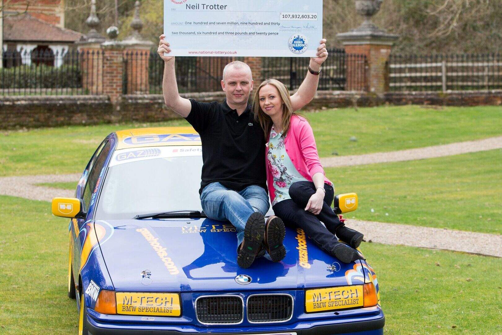 Mechanic Neil Trotter scoops EuroMillions jackpot after using Only ...