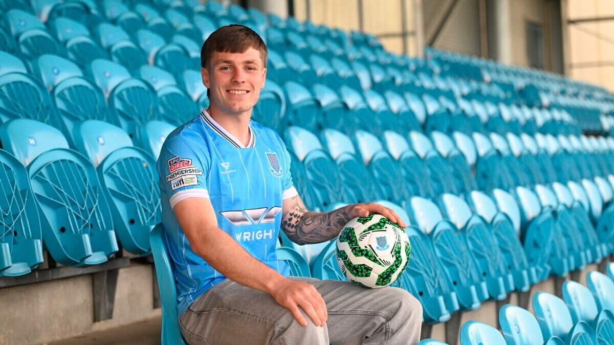 Ballymena United coach outlines how new striker’s arrival represents an ‘unbelievable’ piece of business for Sky Blues