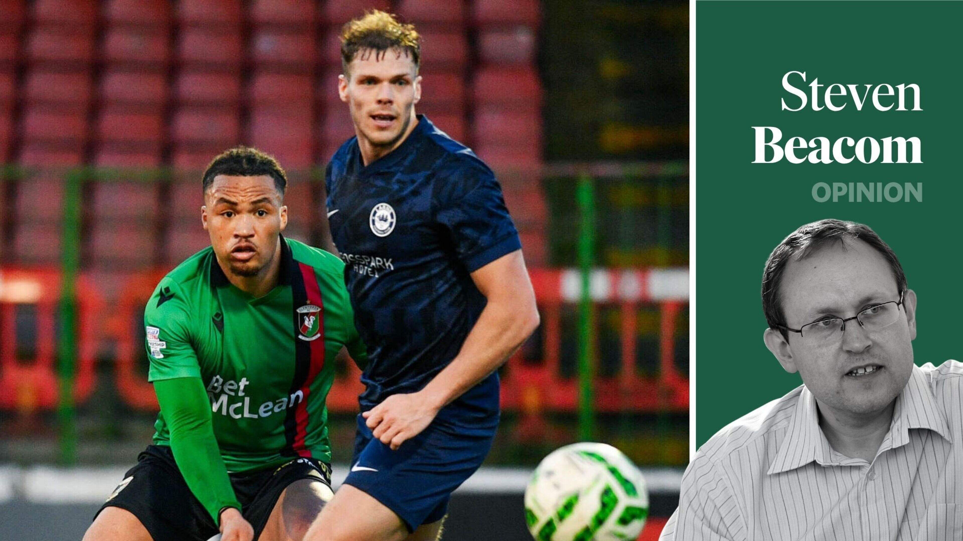 Larne can almost reach out and touch the Gibson Cup... but don’t rule out the improbable happening on the final day