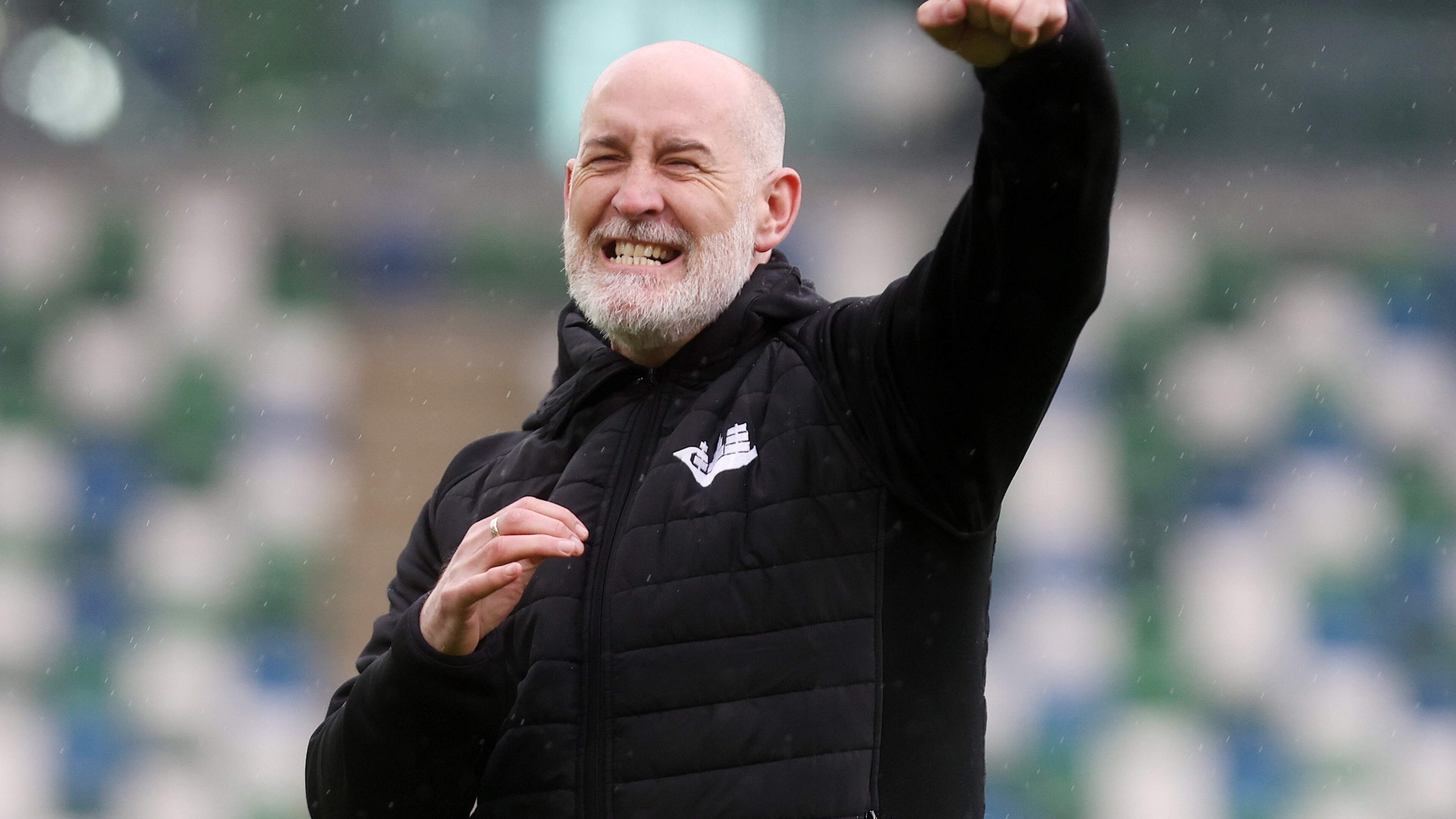 Updates from final day of Irish League season as Coleraine, Glentoran and Larne fight for the Gibson Cup