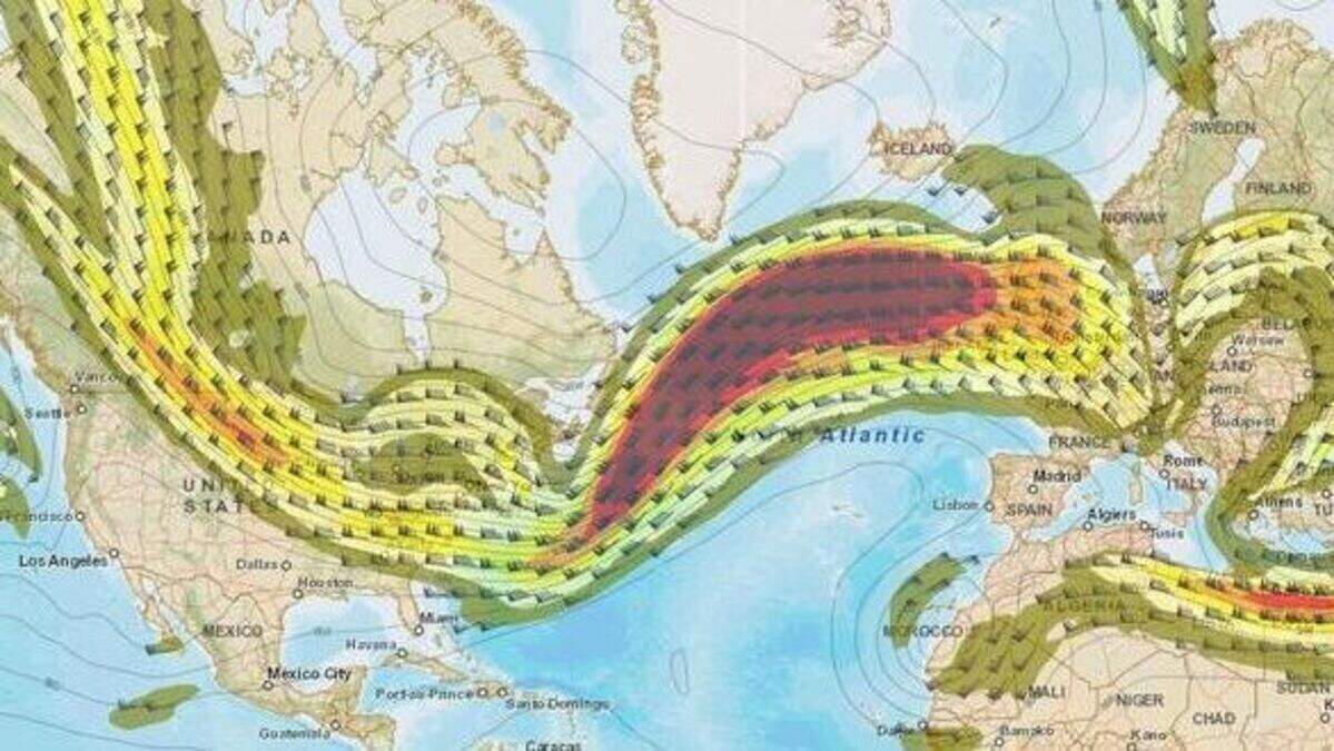 230mph jet stream to bring storms to Northern Ireland | Belfast Telegraph