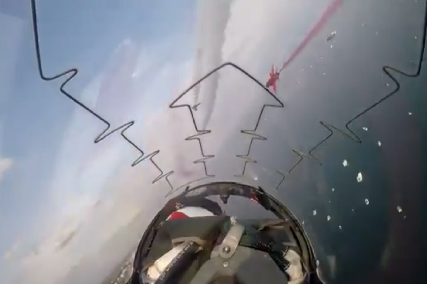 Experience life inside Red Arrow cockpit as it completes ‘corkscrew ...