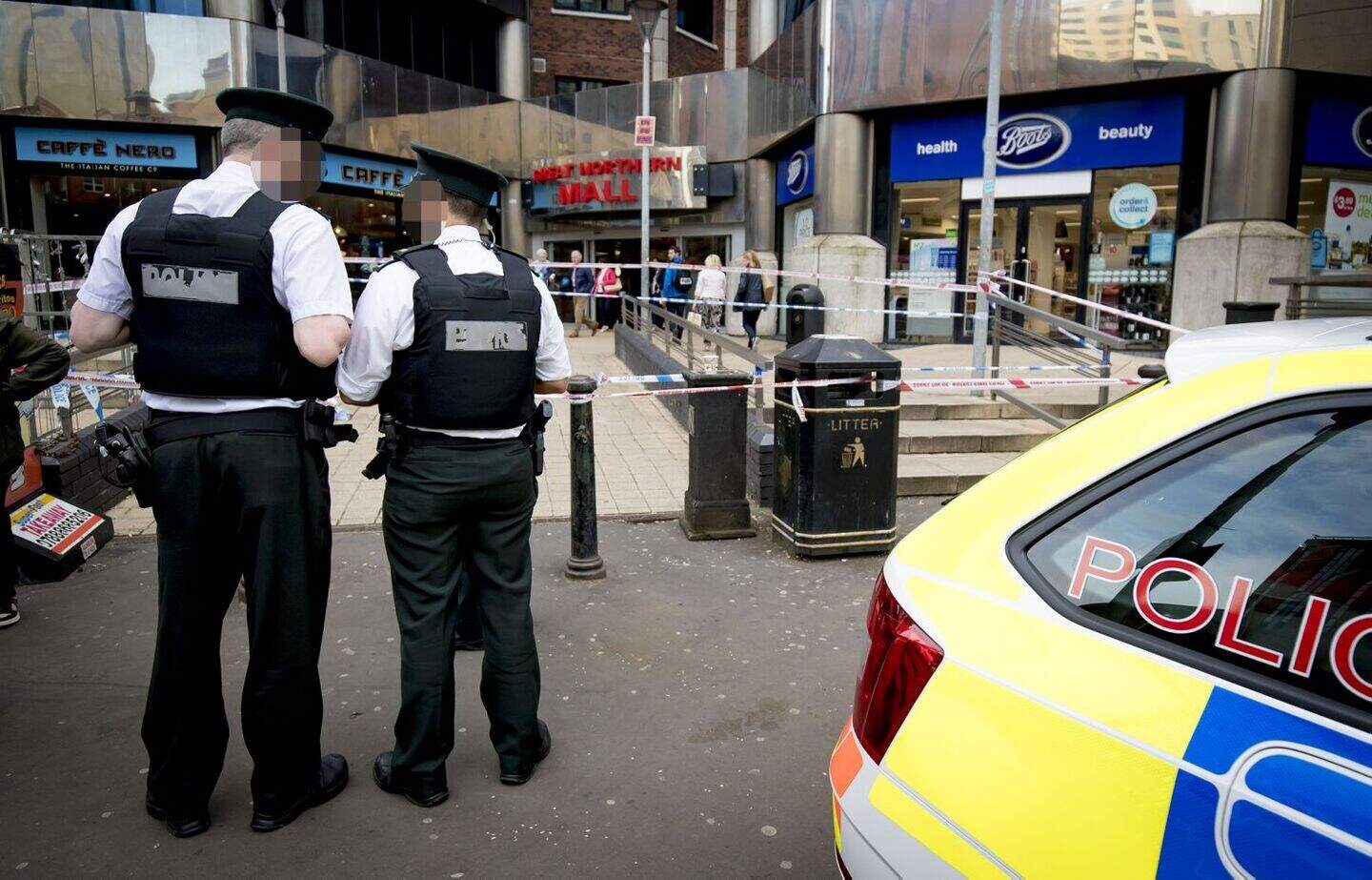 In Pictures: Man hospitalised after suspected stabbing in Belfast City ...