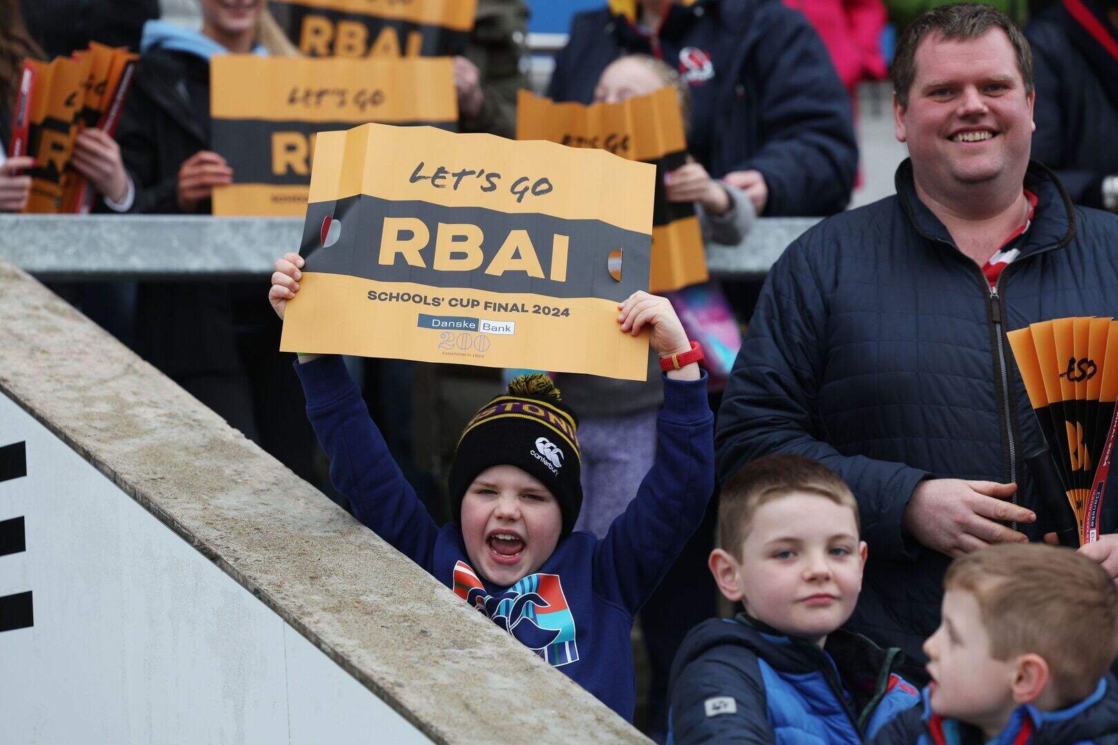 Schools' Cup final photos: RBAI take on Ballymena Academy - all the ...