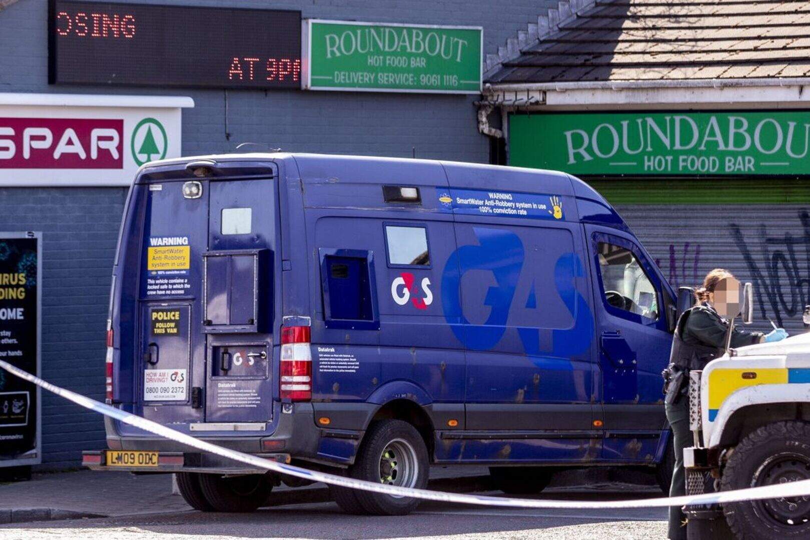 Two cash-in-transit vans robbed at knifepoint in Belfast | Belfast ...