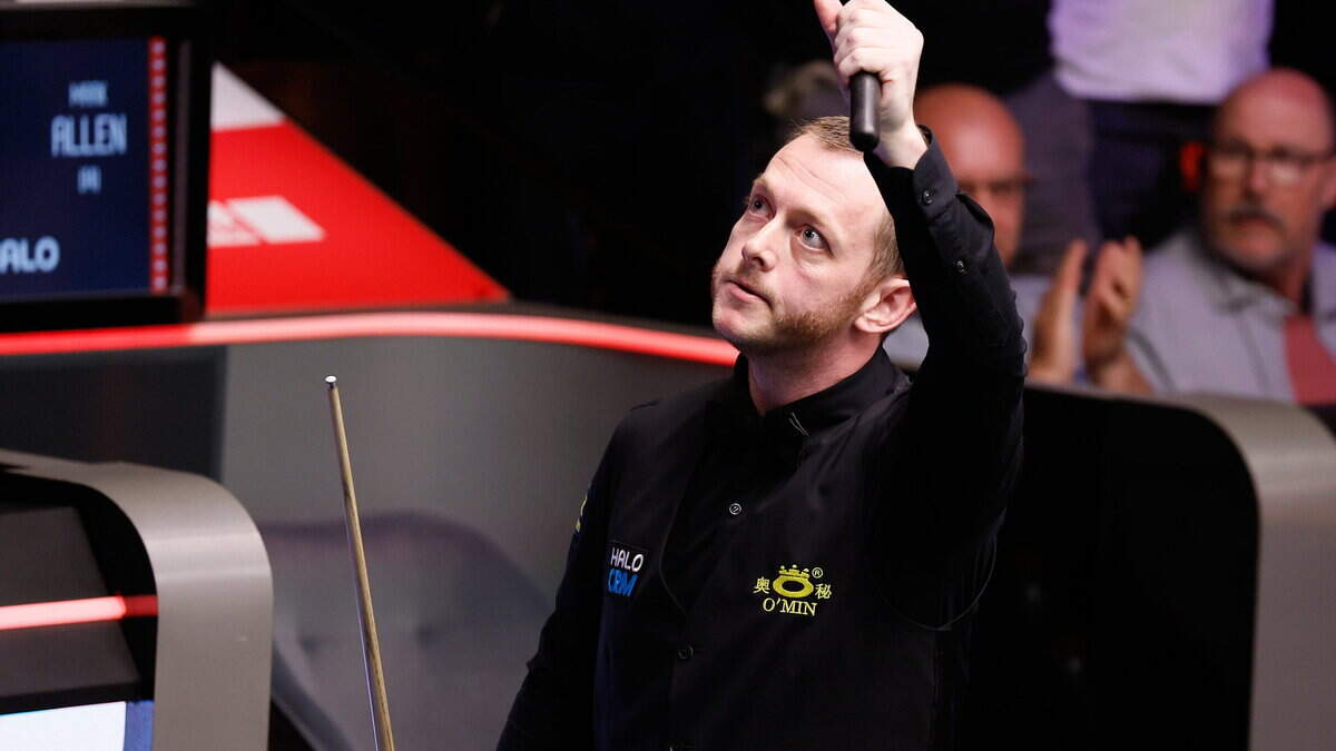 Mark Allen into World Snooker Championship 2026 quarter-finals