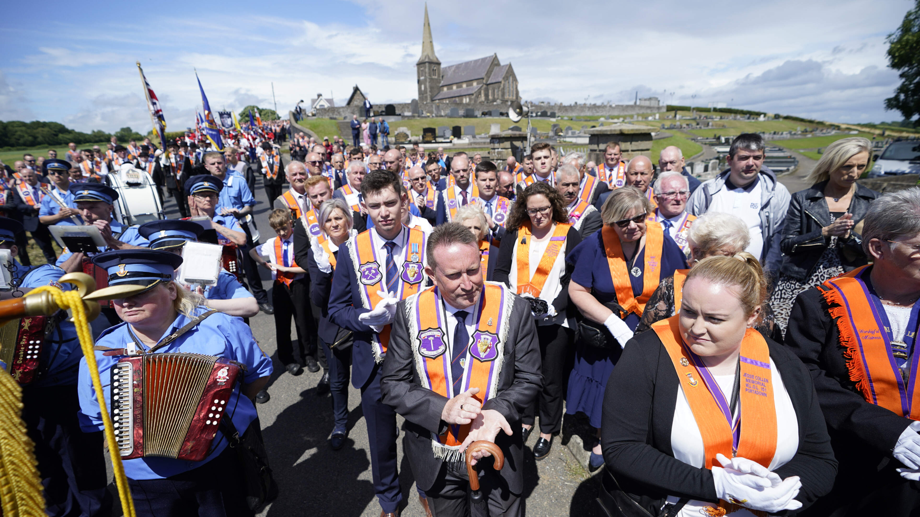 Orangemen to launch new plan to walk down Garvaghy Road on eve of Ulster Day