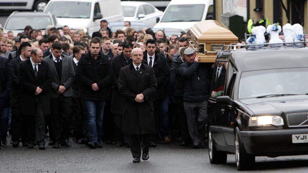 Priest condemns violence as murder victim James McDonagh laid to rest ...