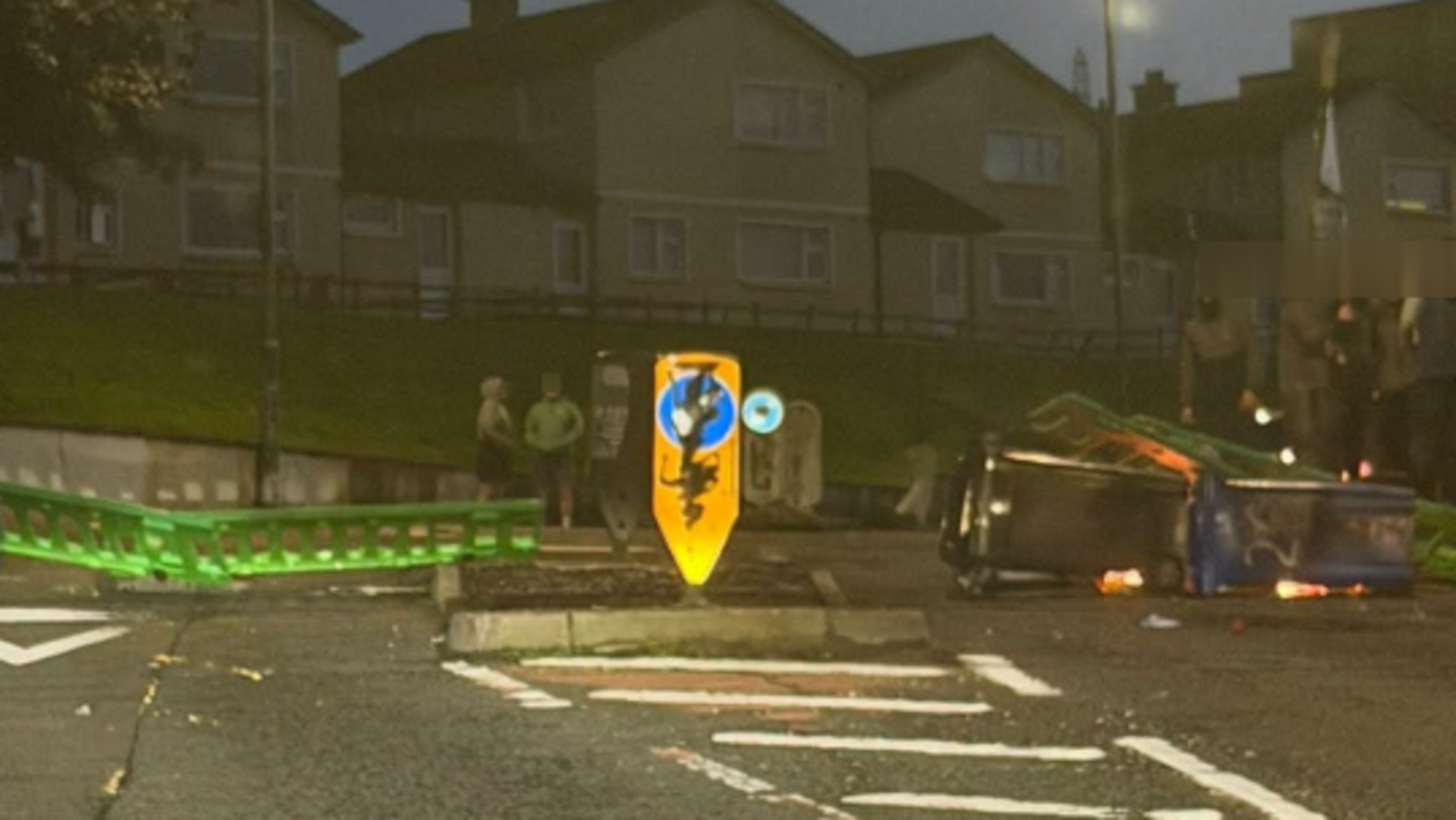 Up to 50 masked people involved in ‘disgraceful’ Derry disorder as petrol bombs thrown at police