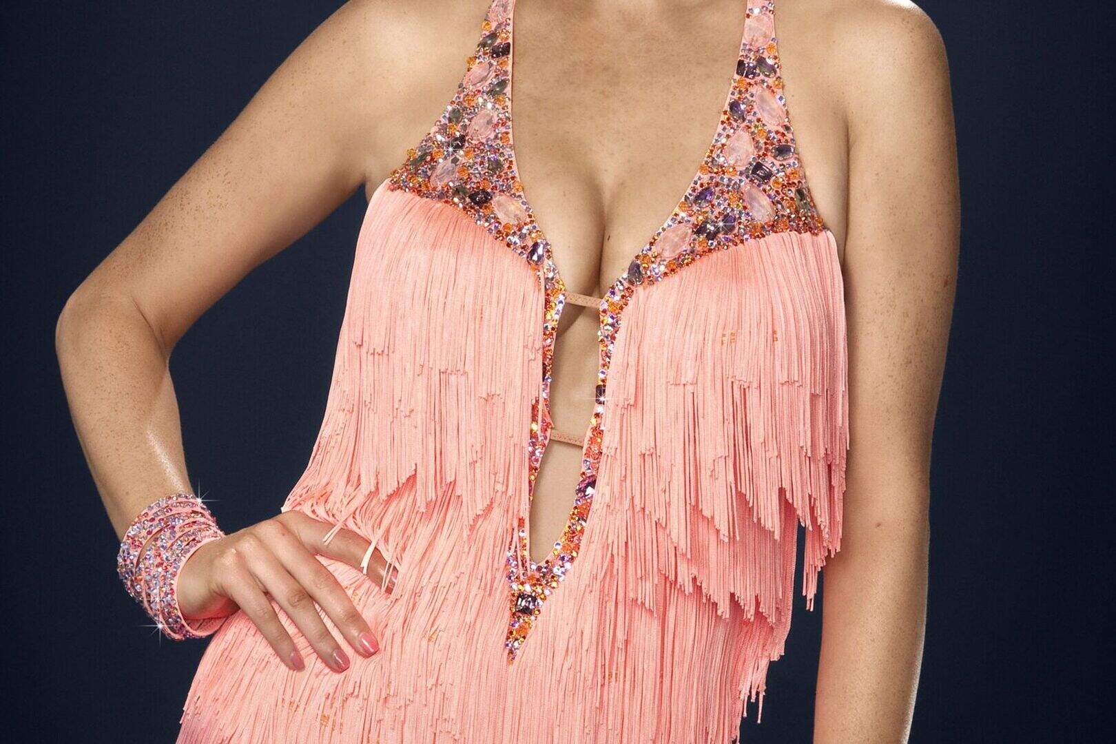 alex jones pink dress Alex Jones @pink dress, long legs