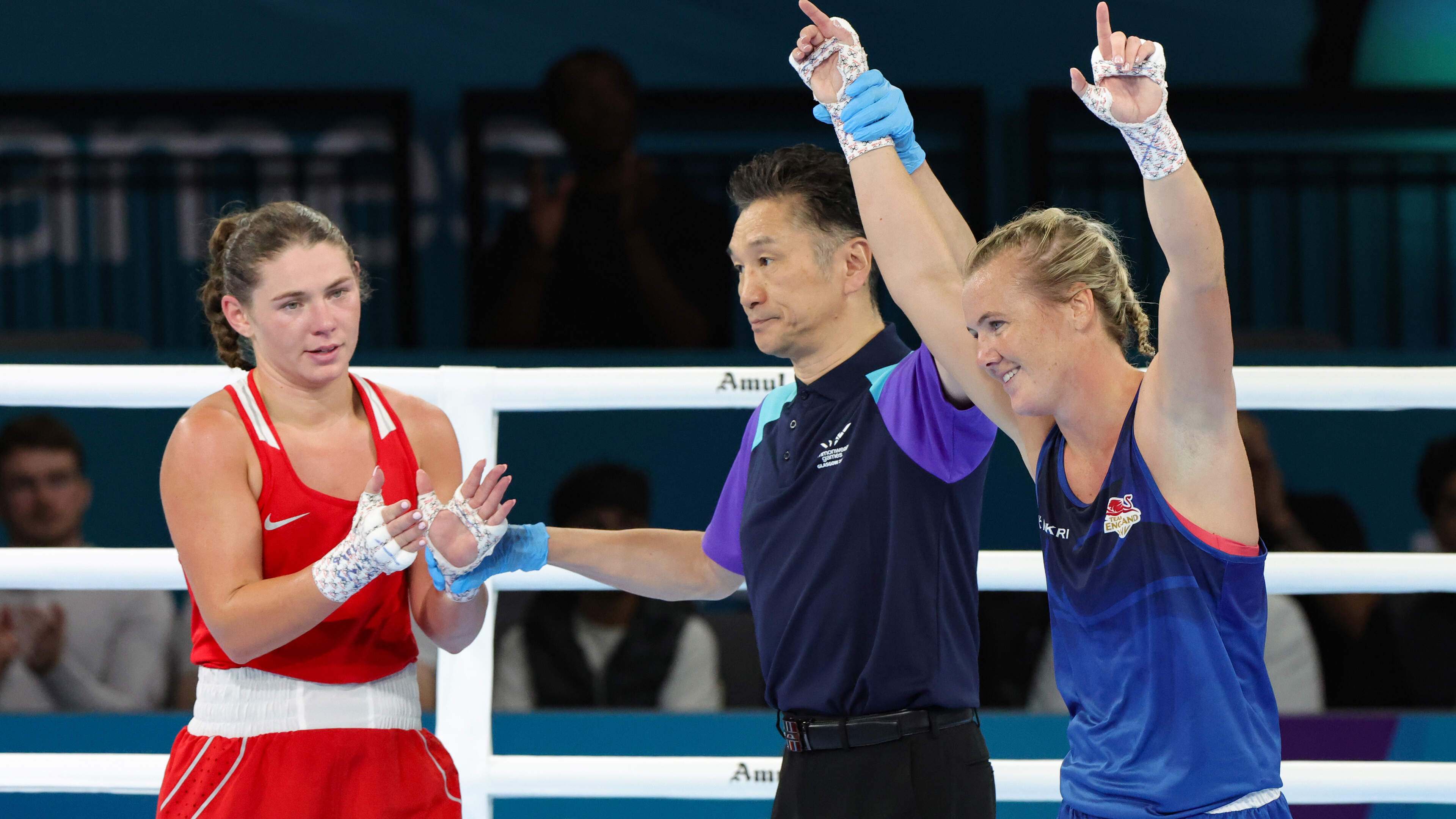 Michaela Walsh and Kaci Rock settle for Commonwealth silvers after defeats in respective finals in Glasgow