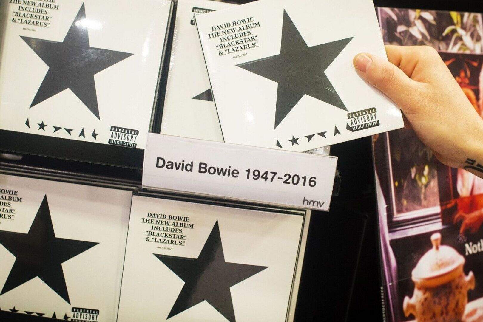 Blackstar remains at number one as David Bowie continues to dominate ...