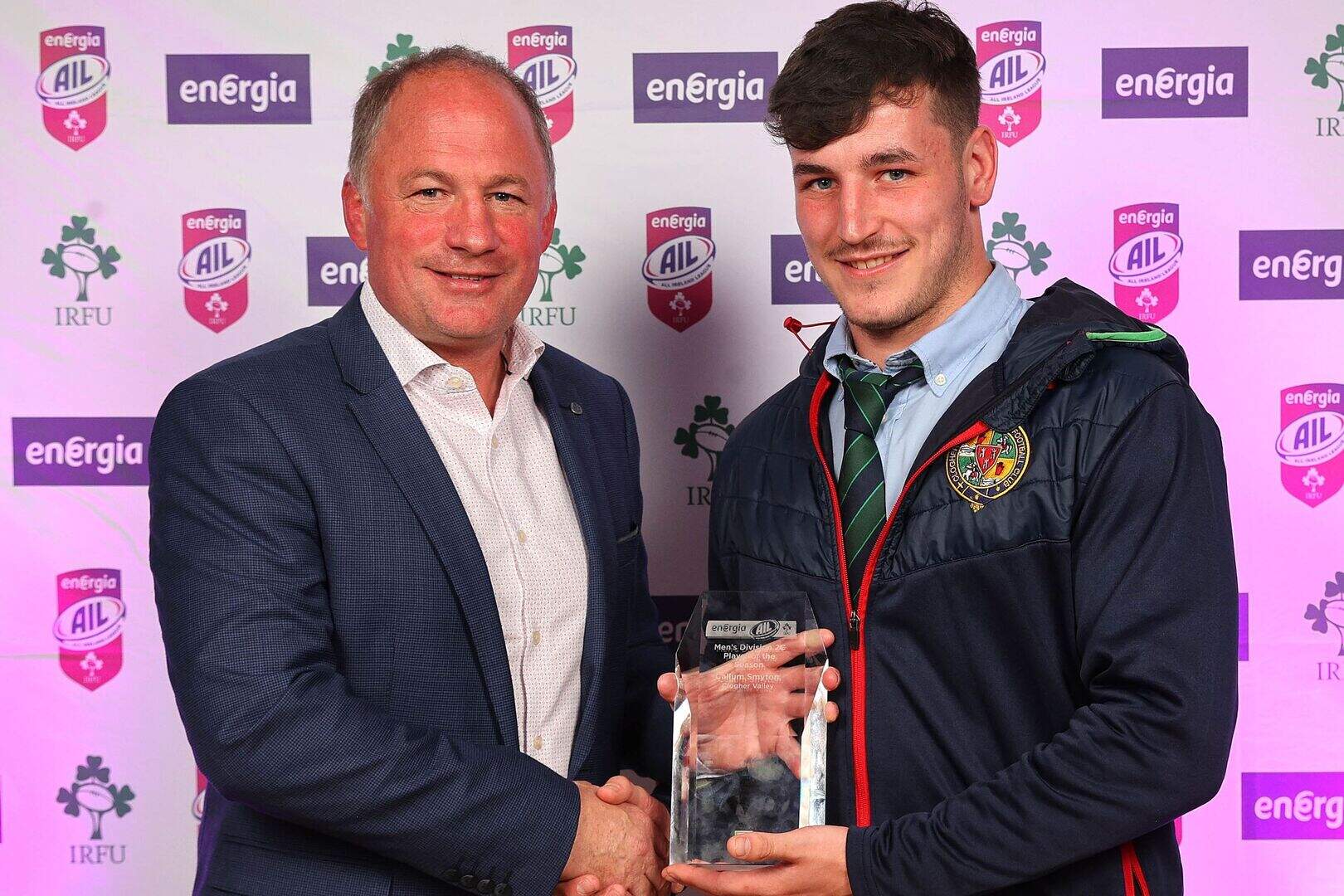 Division 2C Player of the Year Callum Smyton of Clogher Valley was the ...