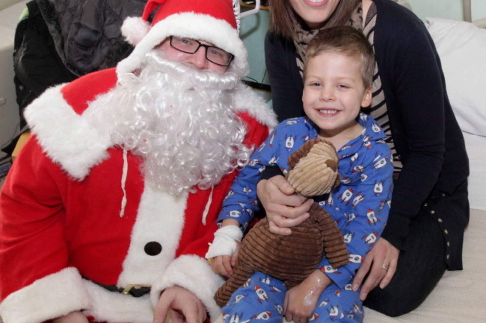 Sick, but still smiling... Christmas in children's hospital | Belfast ...