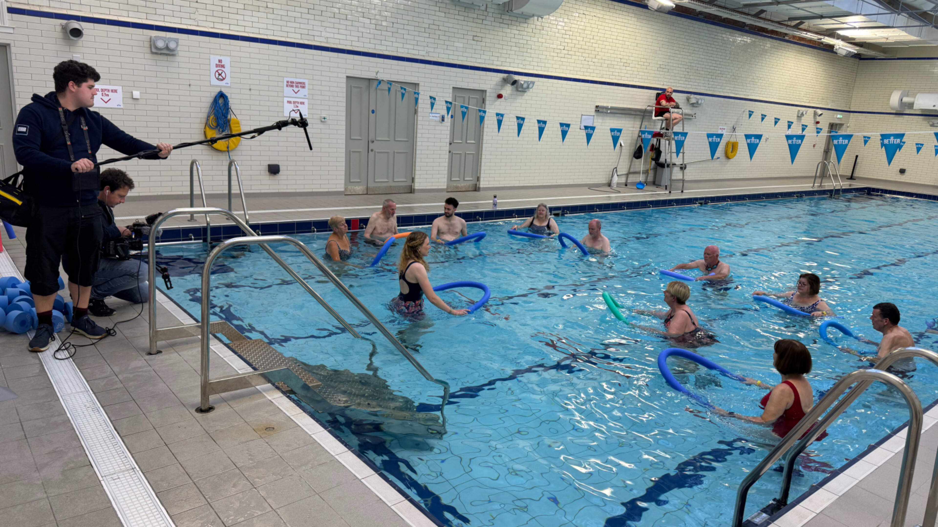 Belfast Parkinson’s group make waves as aquacise class stars in new BBC One series