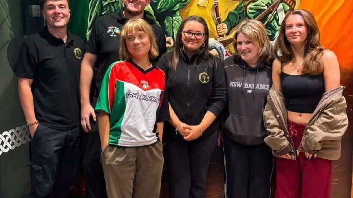 Greta Thunberg spotted in west Belfast ahead of Kneecap homecoming charity gig