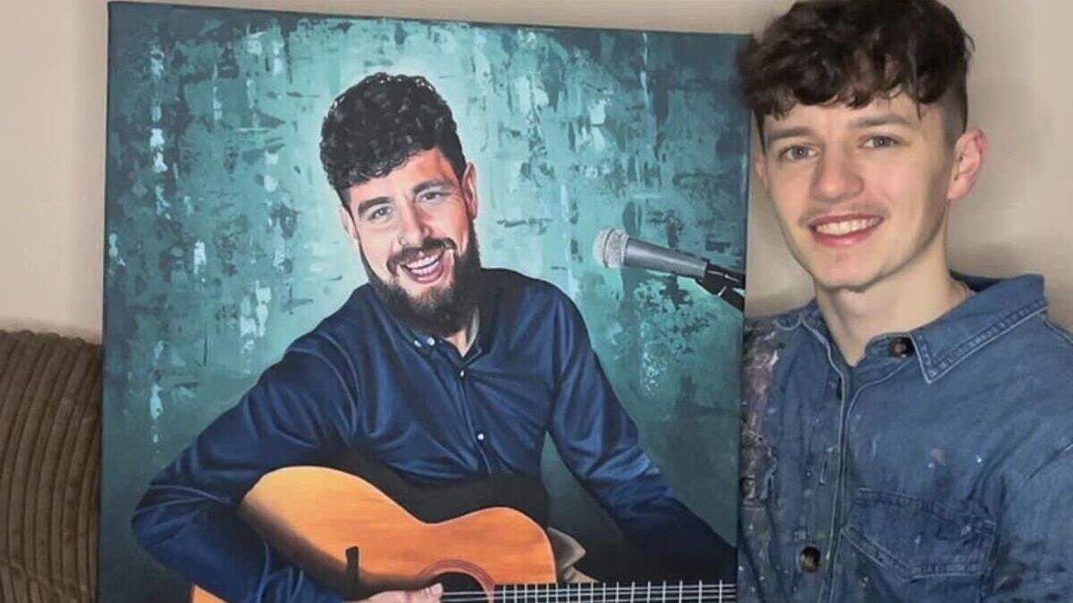 Jordan Breen: Artist flat out with commissions after taking up painting ...