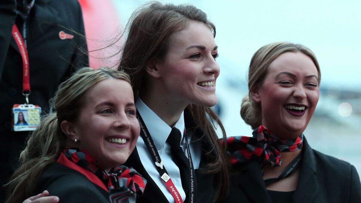 All-female crew on easyJet flight for International Women's Day ...