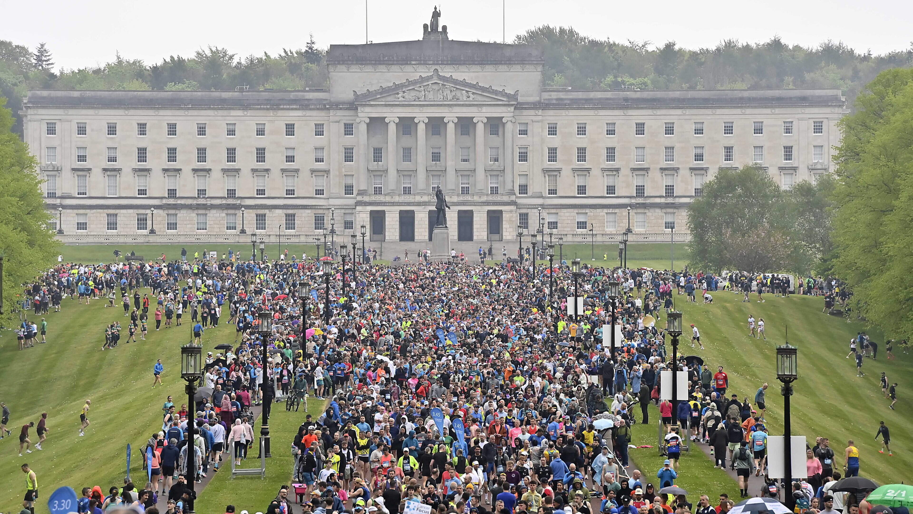 Belfast City Marathon crowds roar on charity runners as event delivers nailbiting finish