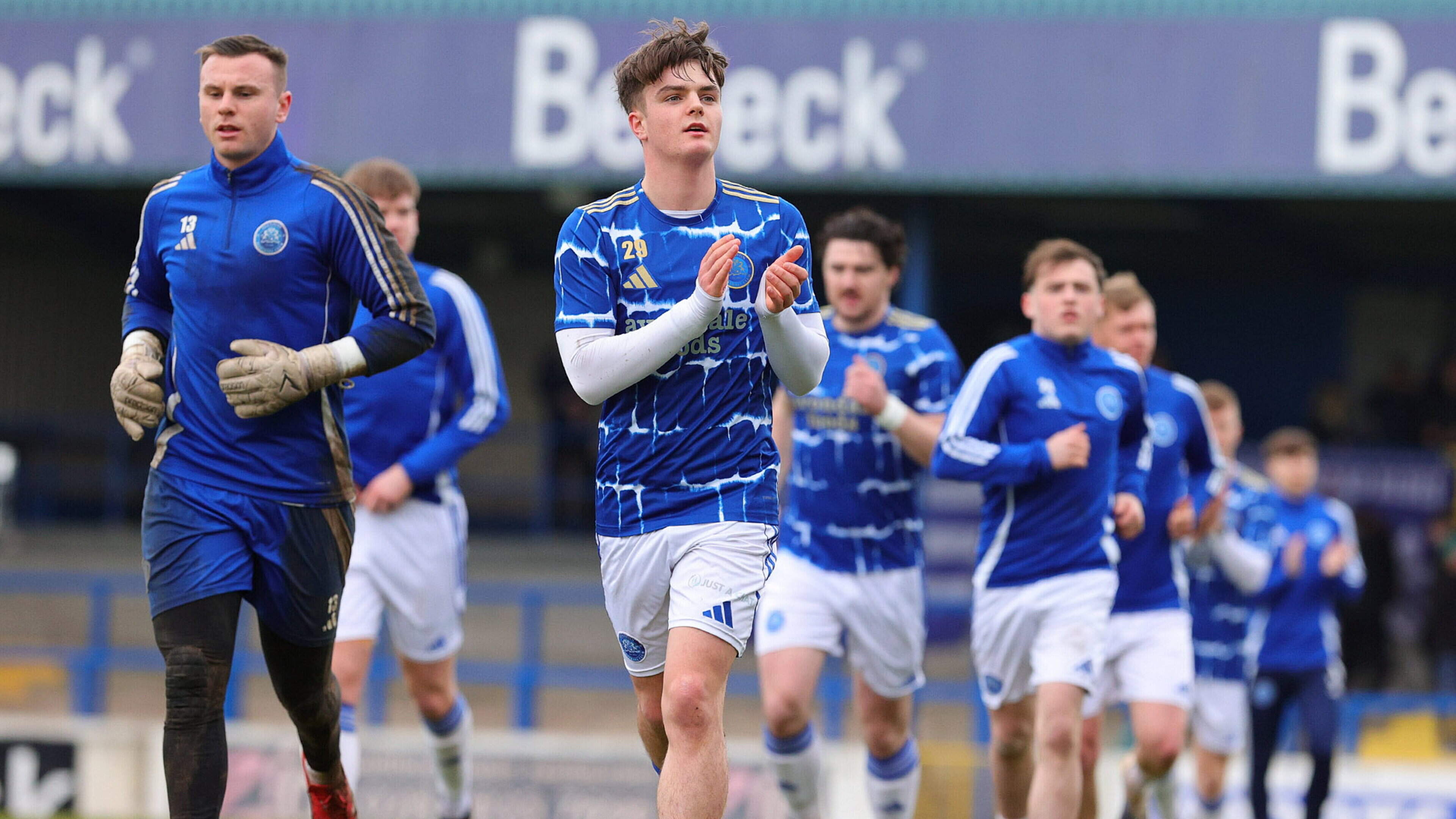 Glenavon teenage star reveals he will be headed across the water next season after scooping Young Player of the Year award