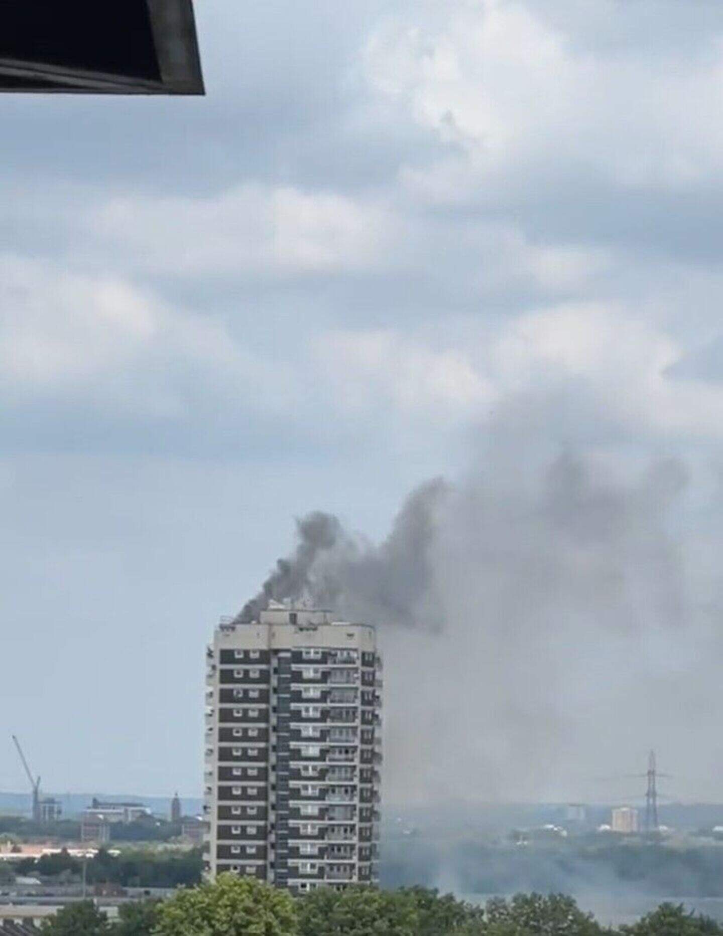Scores of firefighters at scene of east London tower block blaze ...