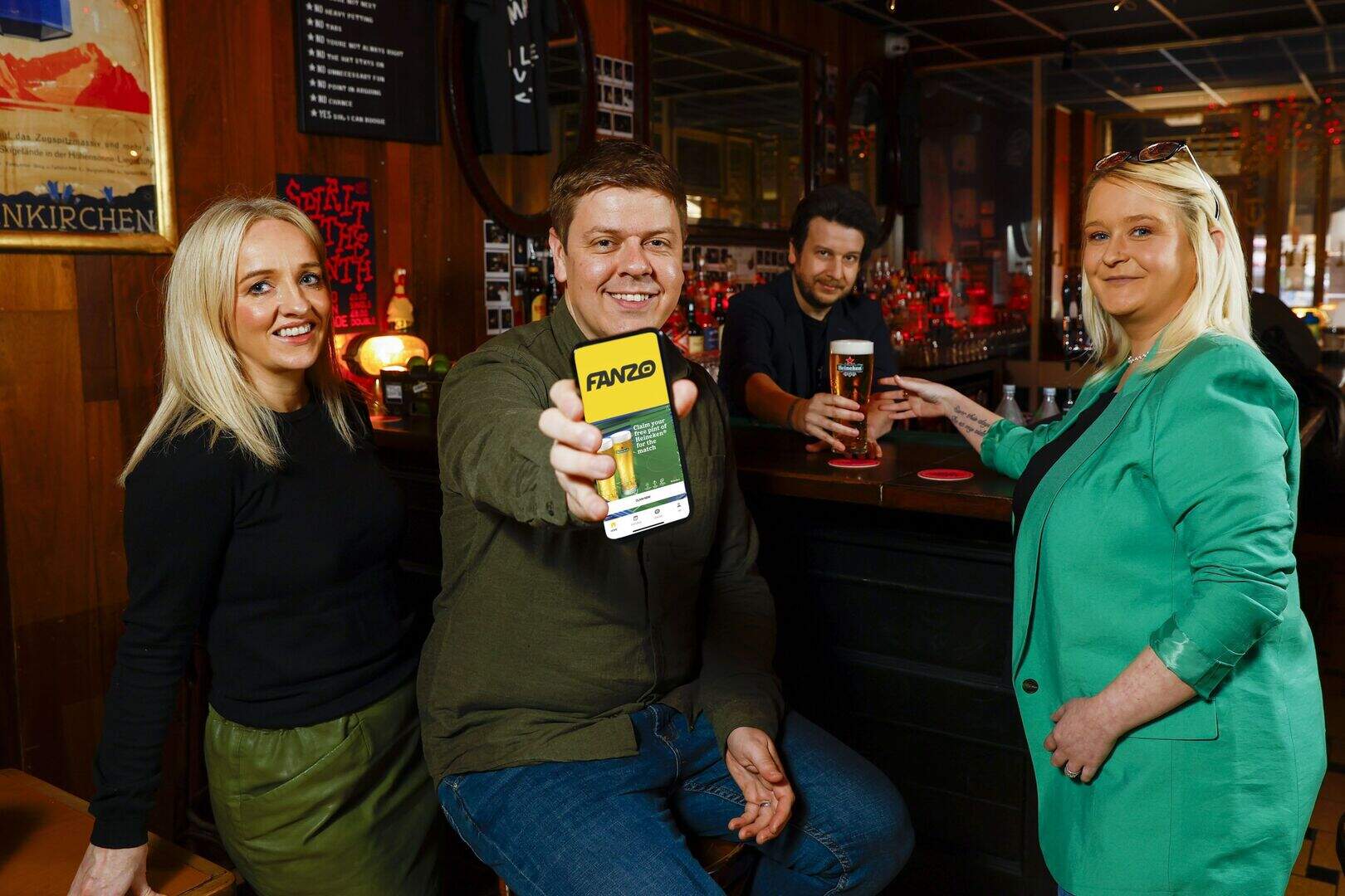 Free Heineken pints in NI pubs as FANZO app celebrates football and ...