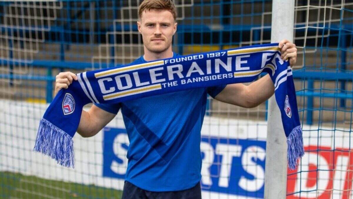 ‘Everything is really professional’: Scottish defender confident he has made right call by joining Coleraine