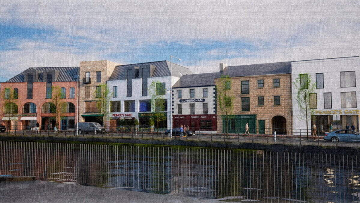 New apartments and shops could transform Co Down quayside, as fresh plans submitted