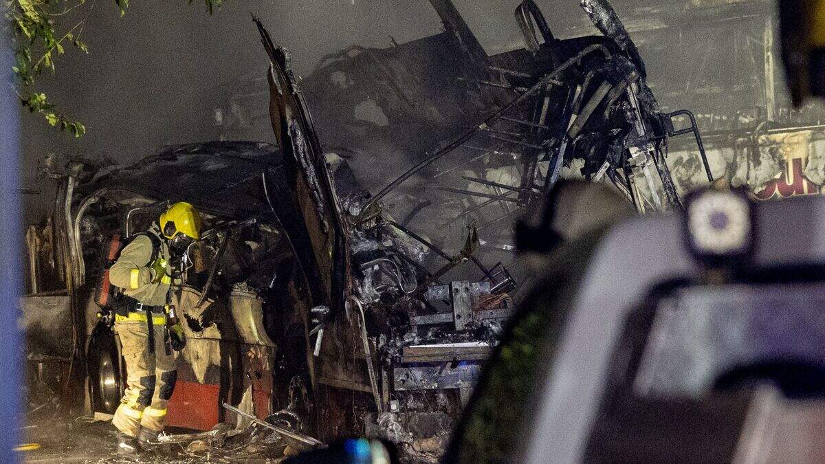 Seymour Hill: Four buses destroyed after ‘intense’ blaze at Dunmurry ...