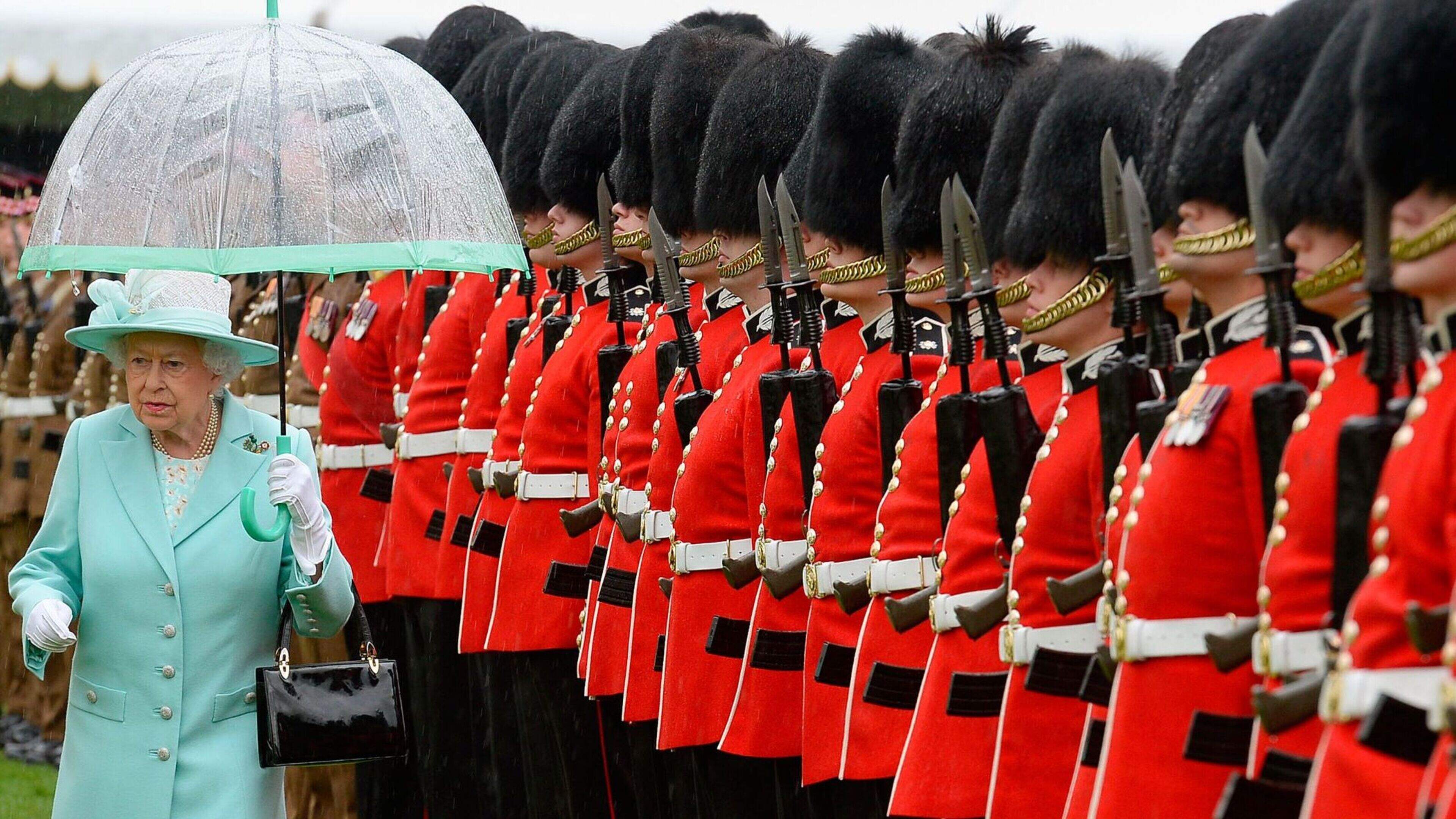 A Very Pretty Sight: Queen Victoria Presents The State Colour To The Scots Guards 15th July 1899