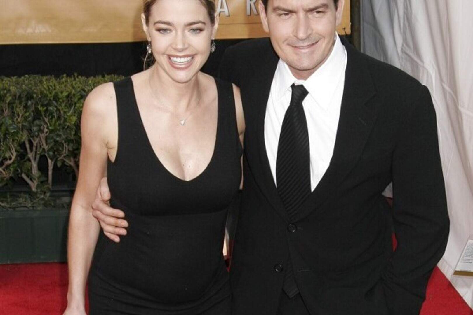 denise richards wedding dress charlie sheen Denise Richards Explains Why She Called Charlie Sheen Before Joining RHOBH,  Plus She Shares Her Thoughts On Puppy Gate This Season!