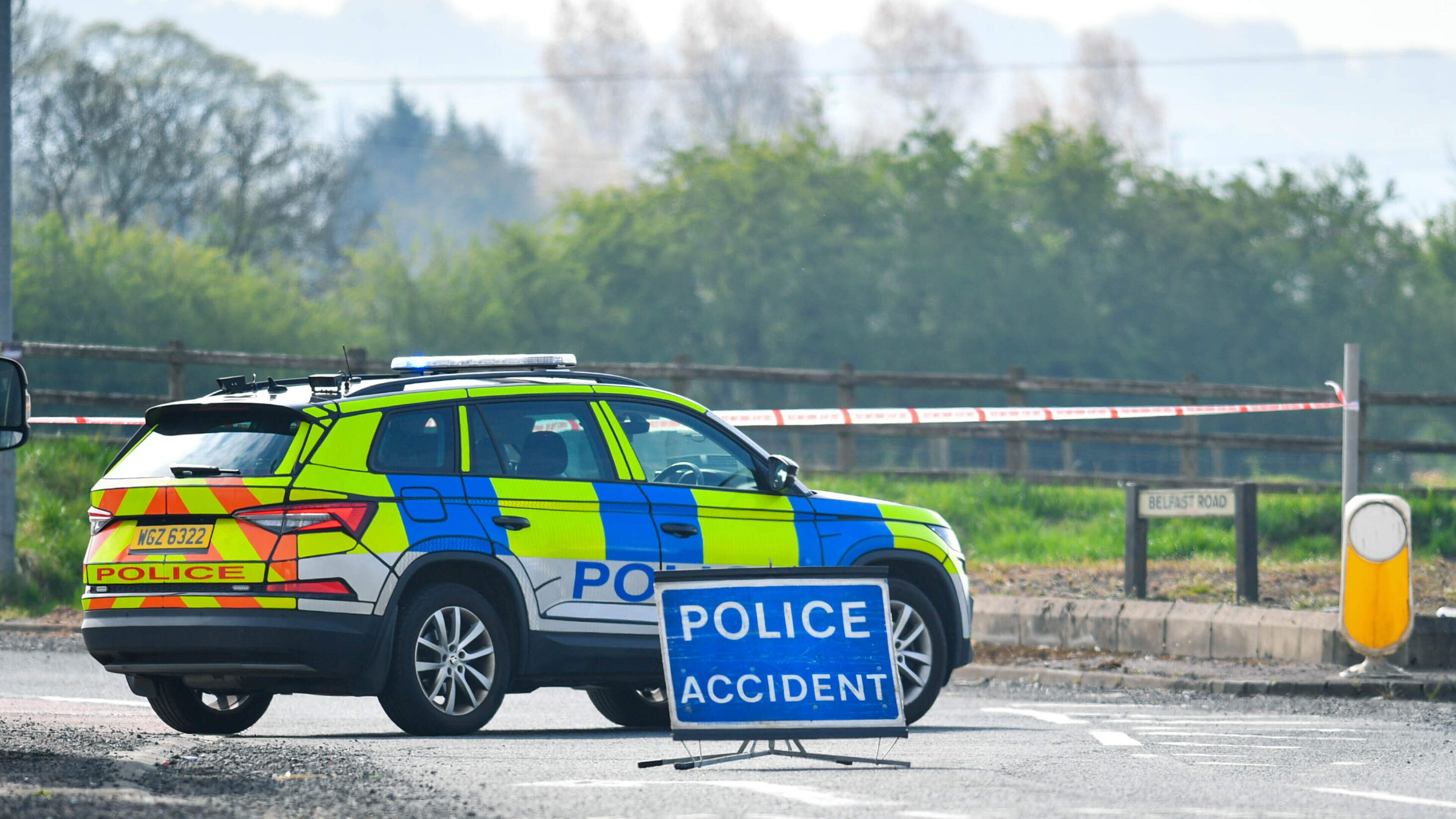 Multi-vehicle collision causes delays on South Belfast road