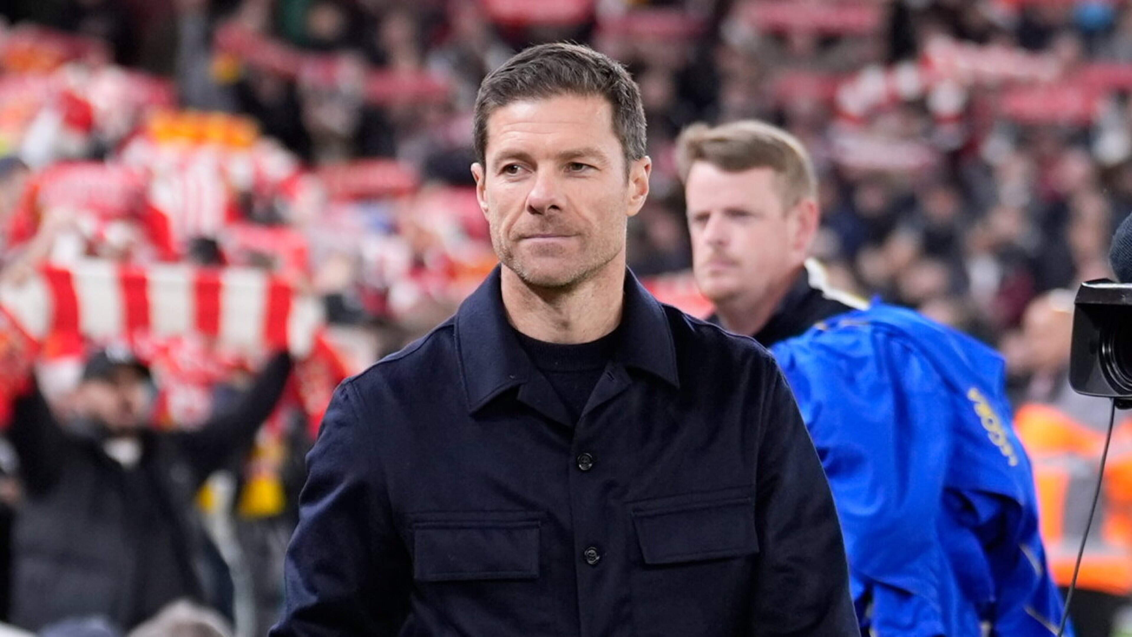 Xabi Alonso walks out to the dugout ahead of Chelsea’s Carabao Cup clash with Liverpool © Peter Byrne/Press Association
