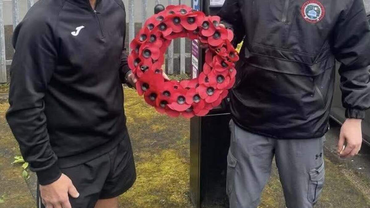 ‘Sectarianism is a plague’: Somme wreaths stolen from cenotaph are returned after outcry
