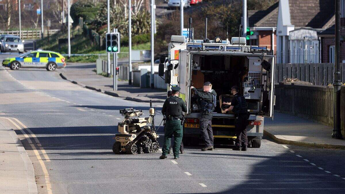 Comber: People allowed to return to Newtownards Road after security ...